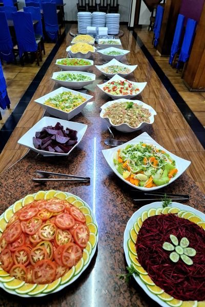 Hotel Jalim em Caldas Novas Restaurante